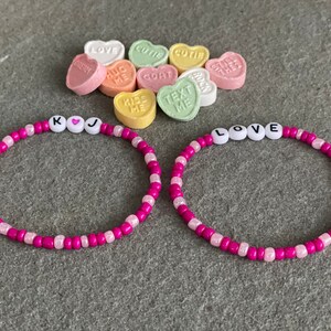 Personalized Seed Bead Bracelets