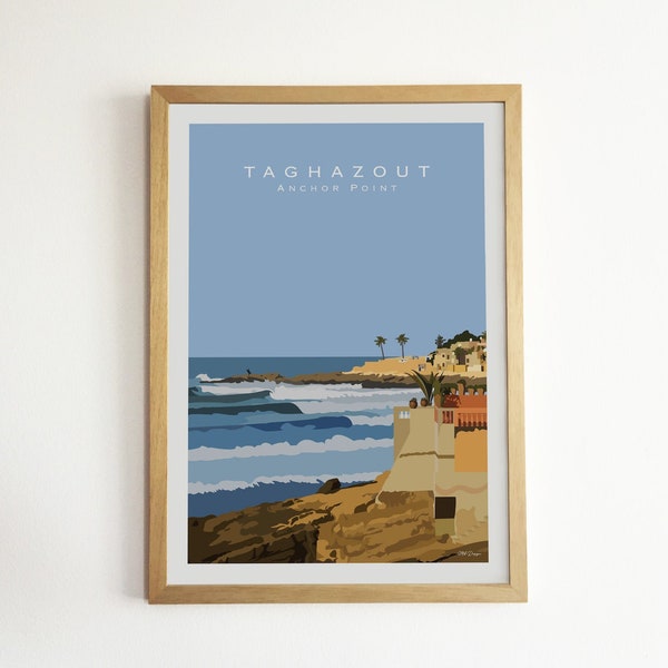 Affiche Taghazout - Anchor Point