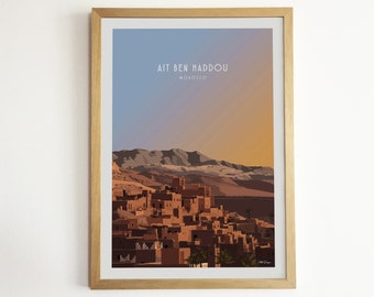 Affiche Aït Ben Haddou