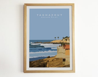 Affiche Taghazout - Anchor Point