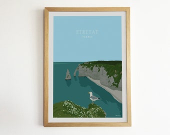 Affiche Étretat