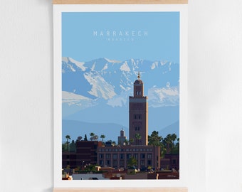 Affiche Marrakech