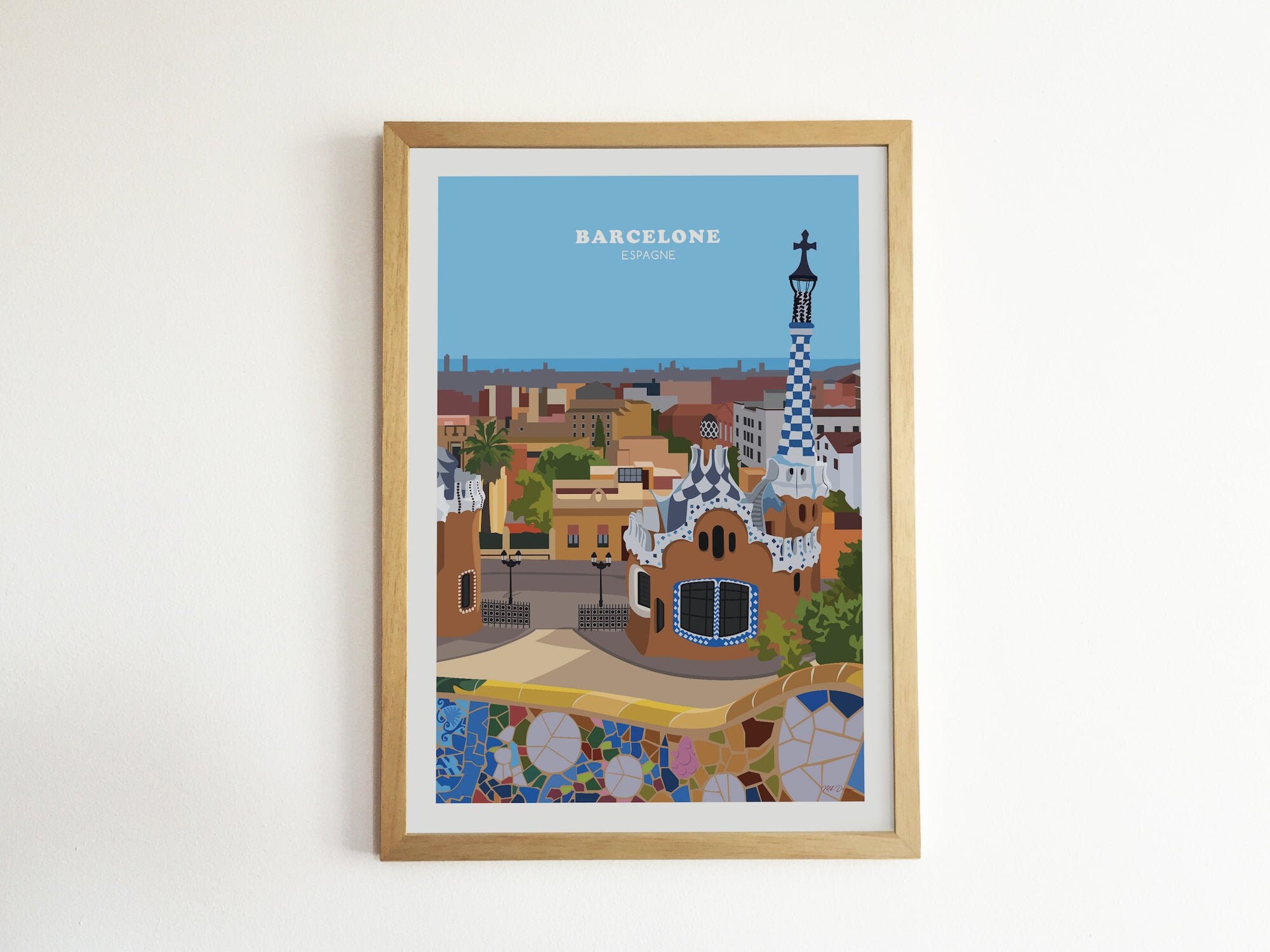 Affiche - Barcelone