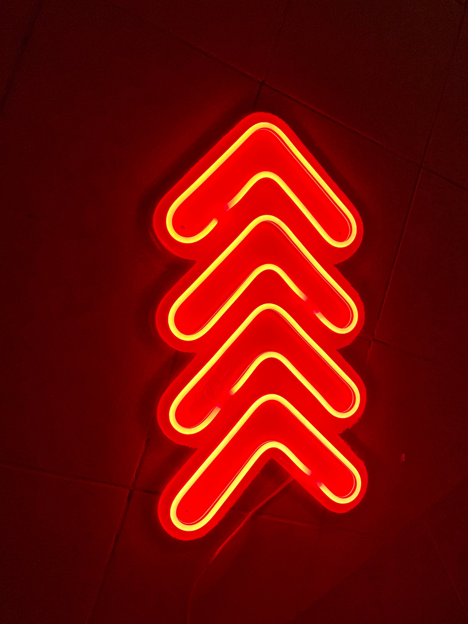 Arrow LED Neon Sign Custom Neon Sign Led Sign Neon Light Etsy