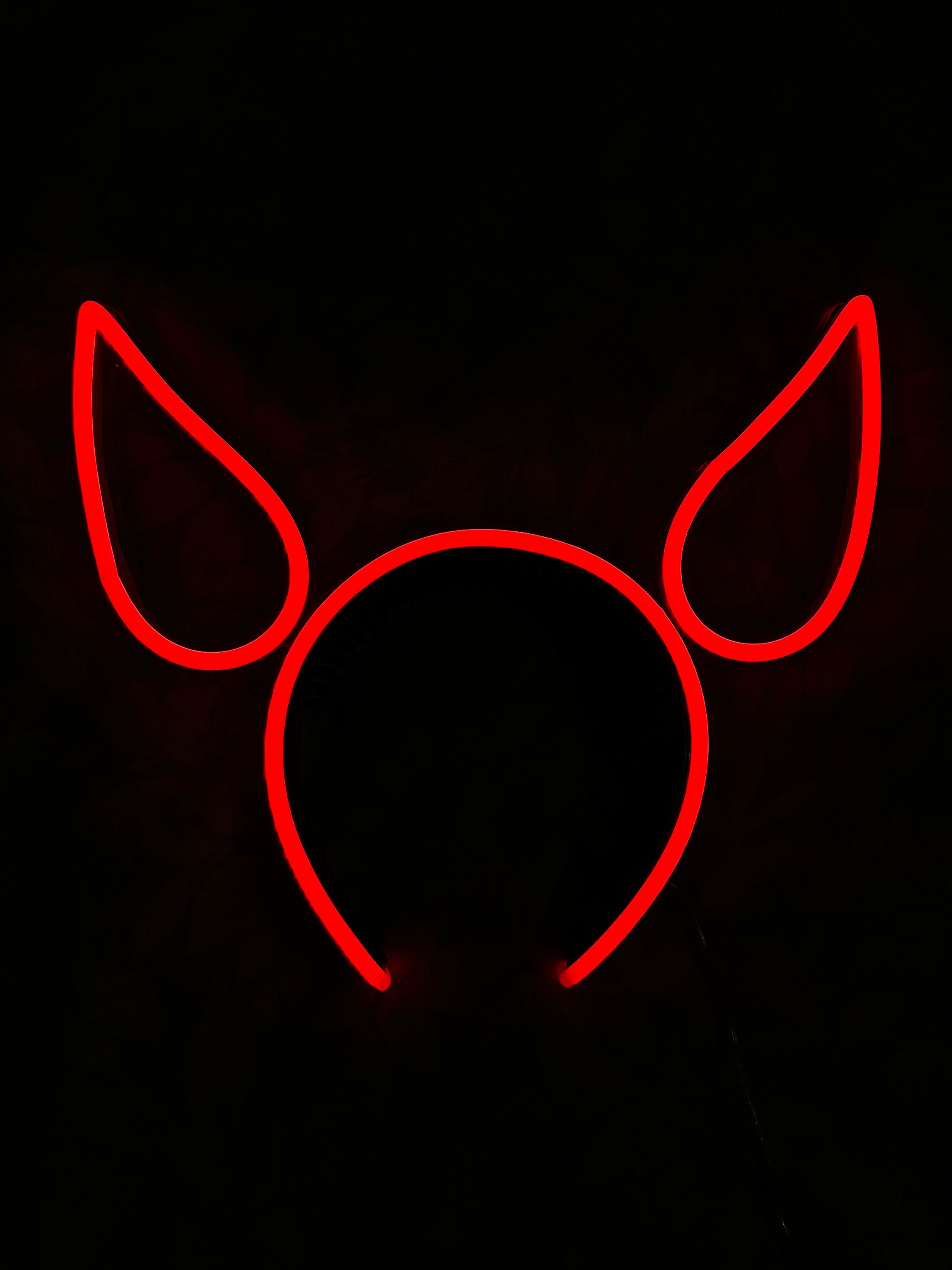 DEVIL HEADBAND neon  - Devil horns, hair clip set, hair pins, Halloween hair horn clip pin, cosplay horns, dragon horns, dragon horns pins