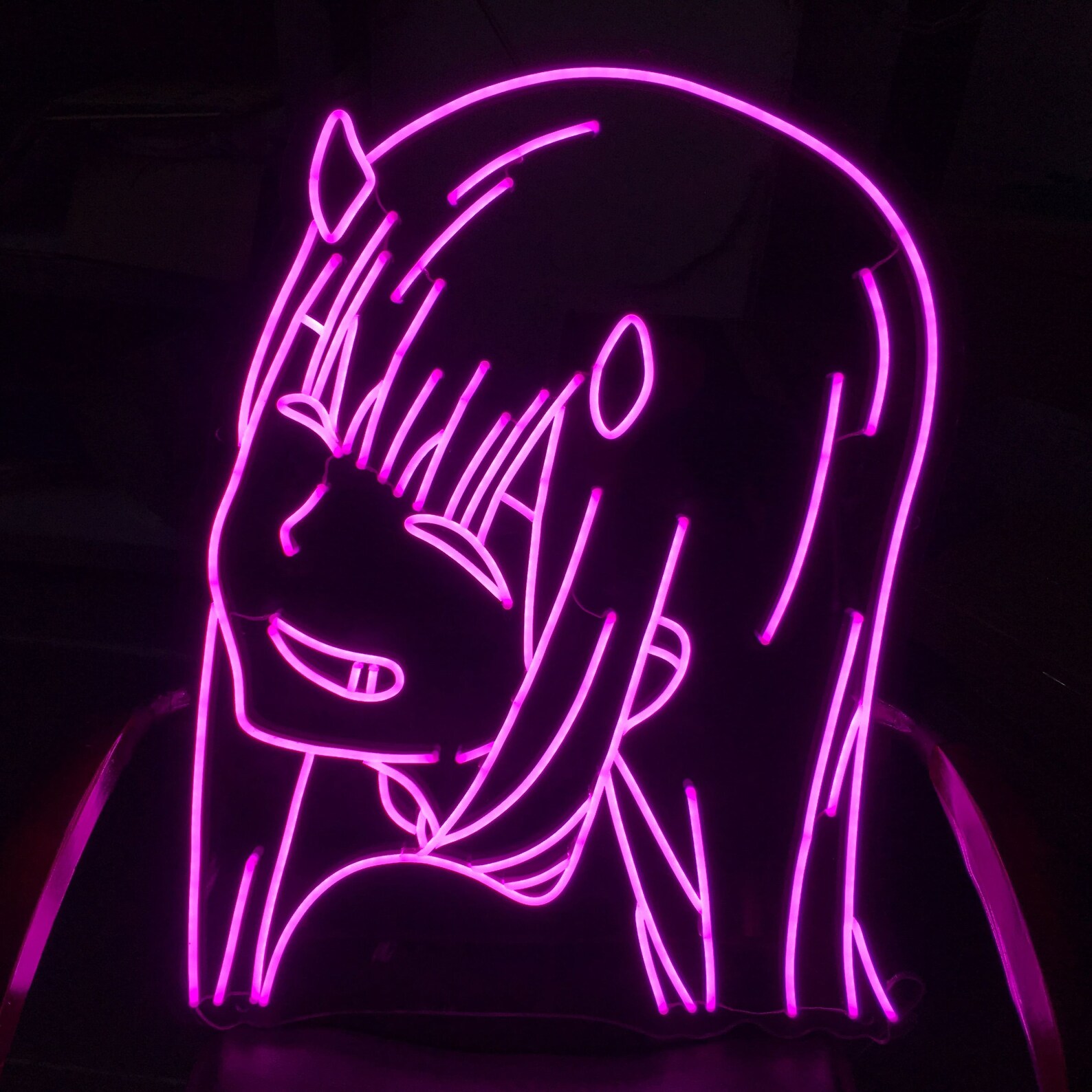 ZERO Two Led Neon Signage Anime Logo Led Neon Sign | Etsy