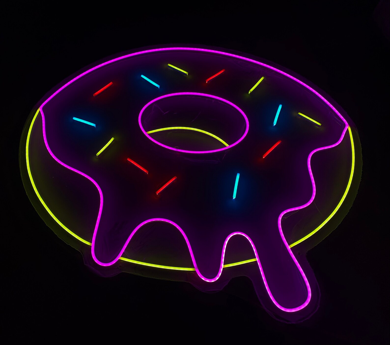 Donut Led Neon Sign Food Neon Sign Donuts Custom Sign - Etsy