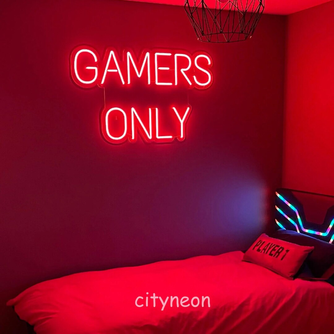 Gameroom Neon Sign Gamer Gift, Acrylic Sign, Led Sign, Gameroom Decor