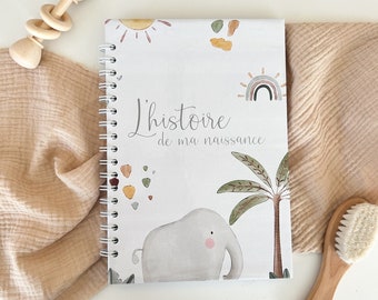 Livre naissance "Jungle doodles »