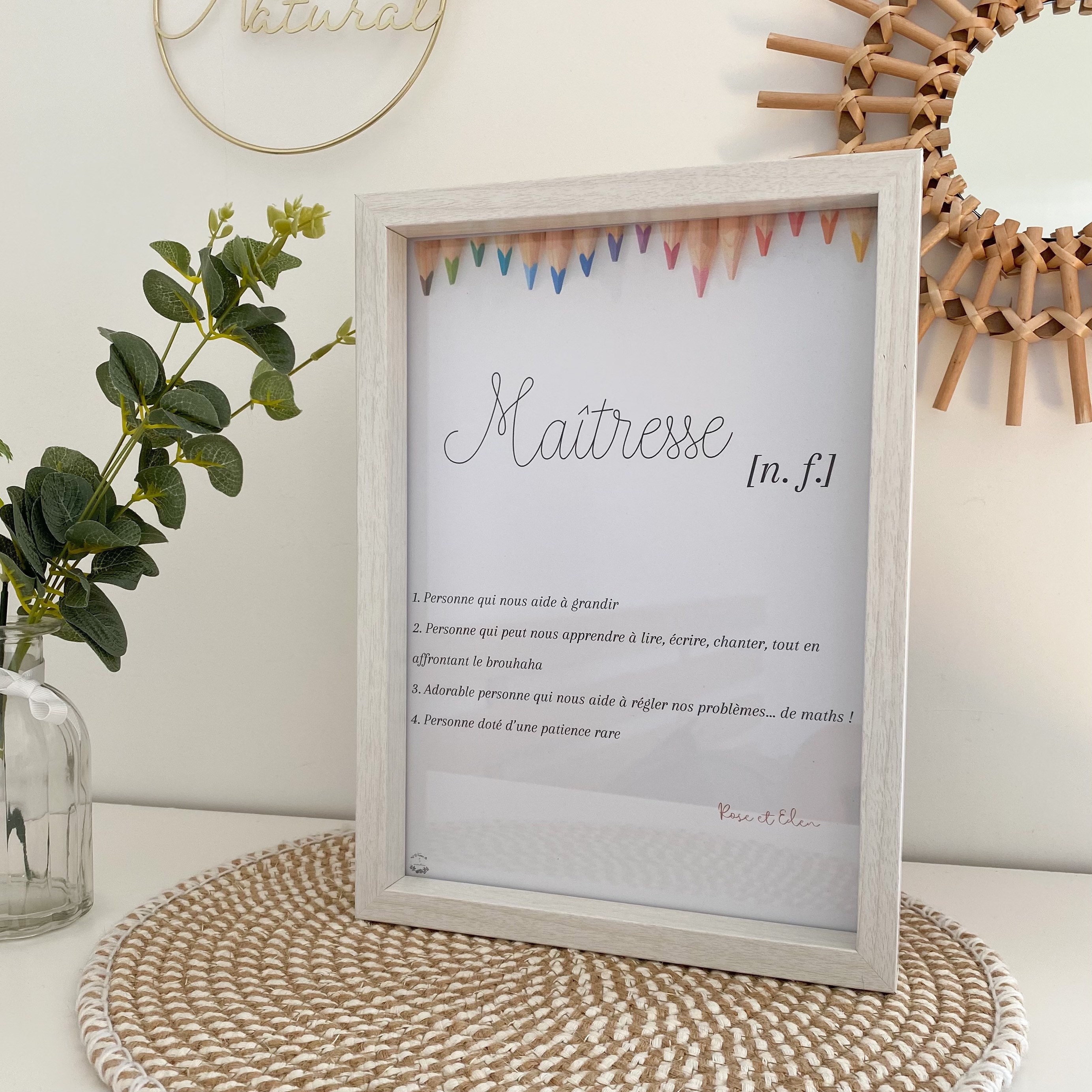 Affiche Définition Maîtresse