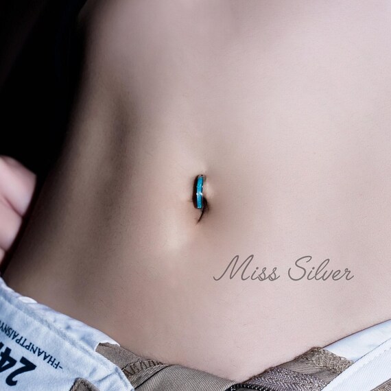 Minimalist belly button rings deals