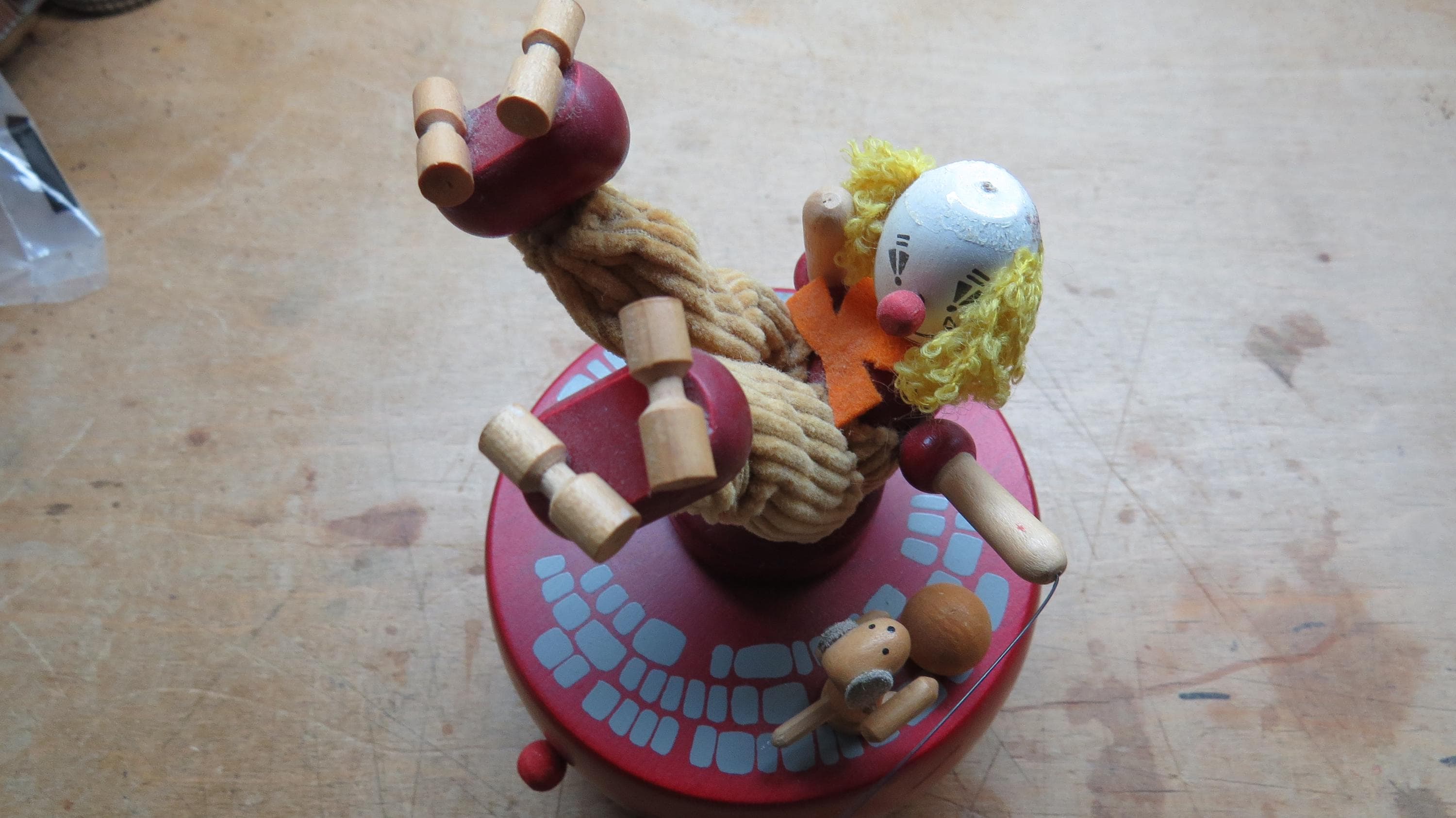Dancing Clown Music Box - Etsy