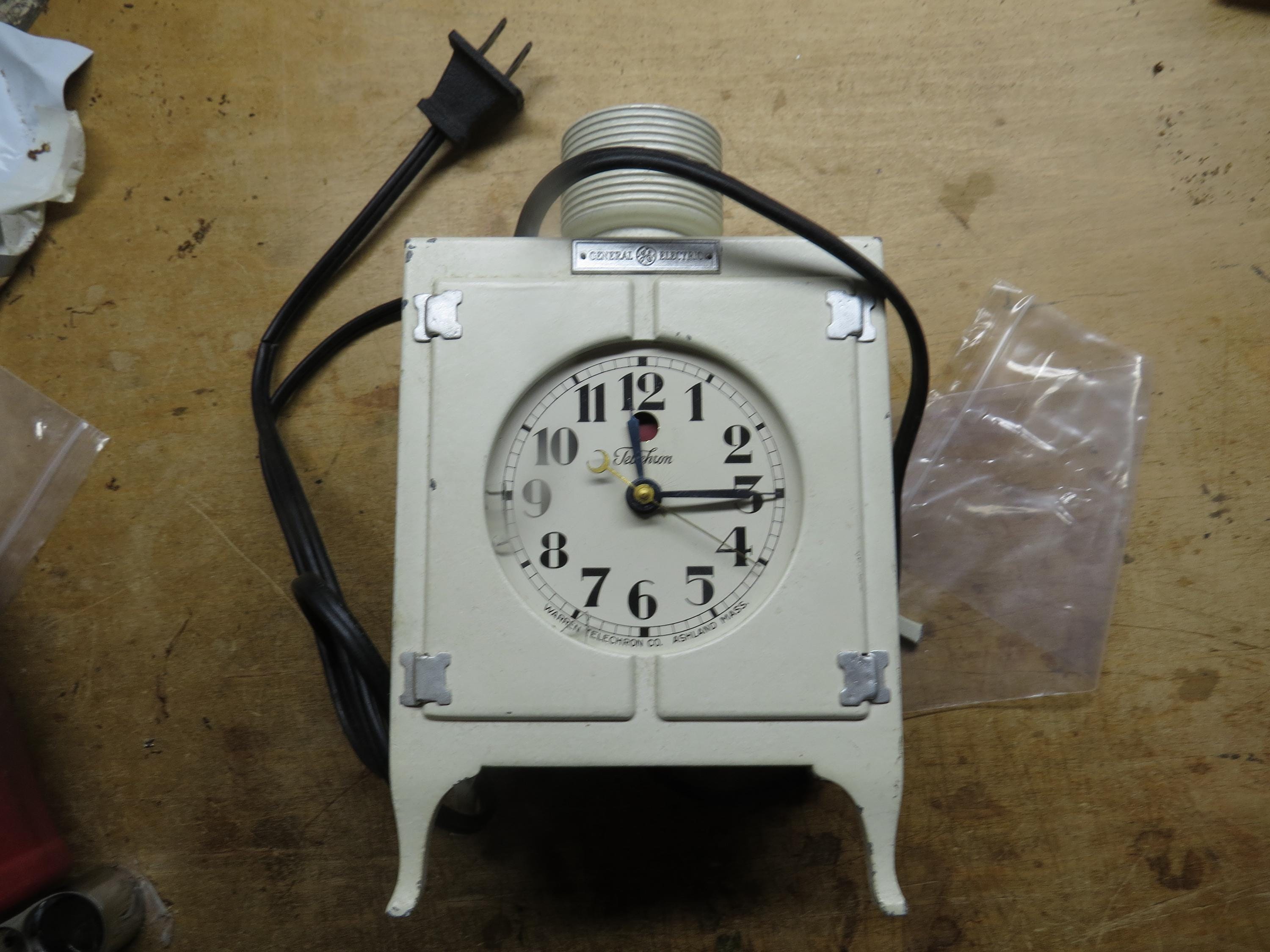 Antique Telechron Clock - Etsy
