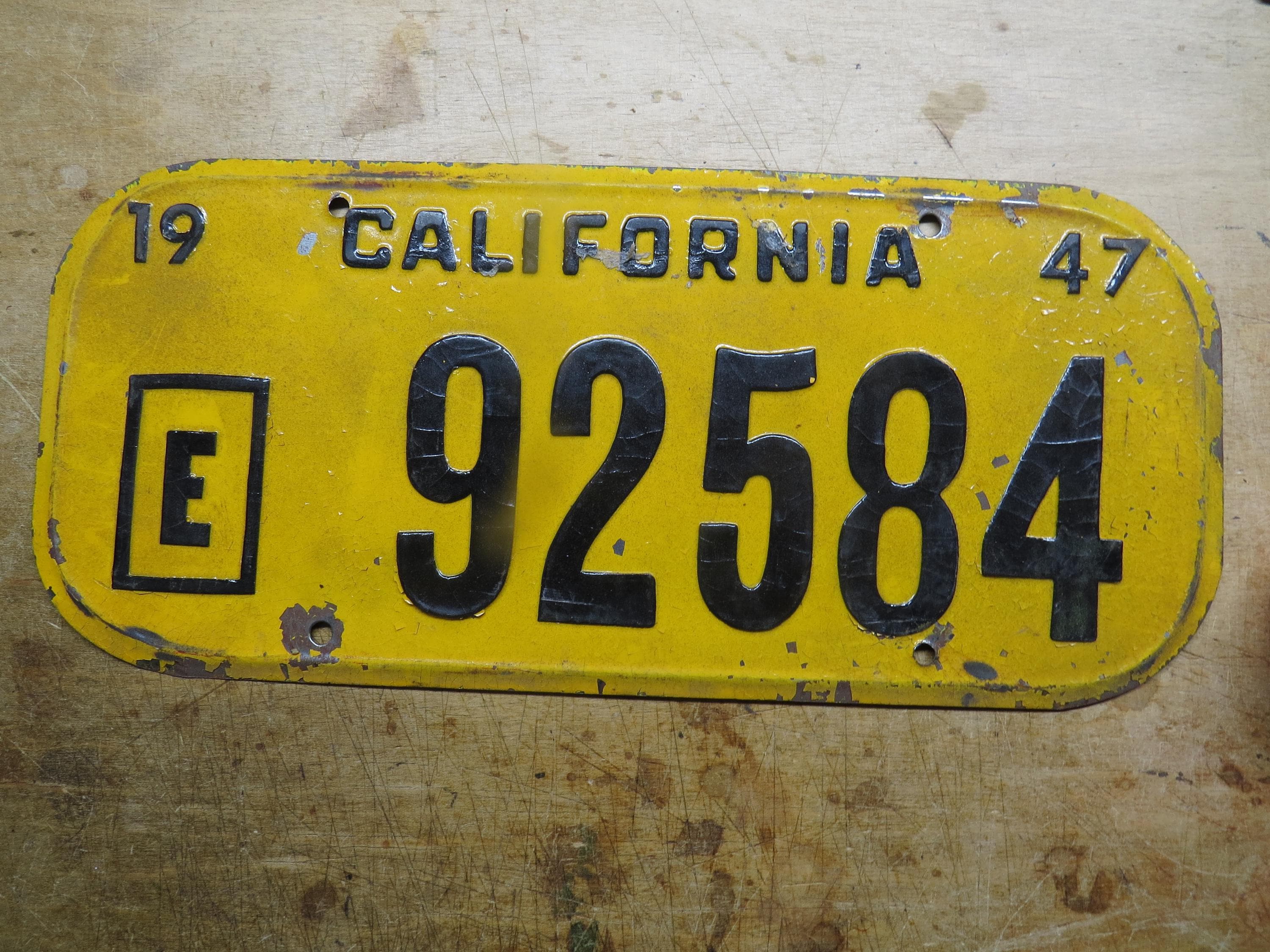 Used California License Plates - Etsy