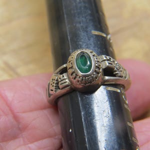FARMINGTON High OLD School Girls Class Ring vintage Sterling Silver