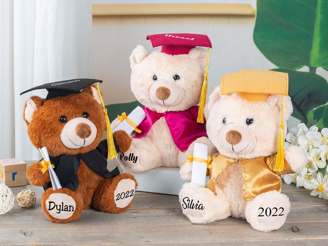 personalized graduation bear 2022