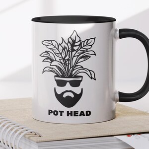 Pot Head - Accent Coffee Mug