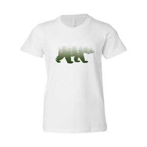 Faded Bear - Youth Unisex Jersey T