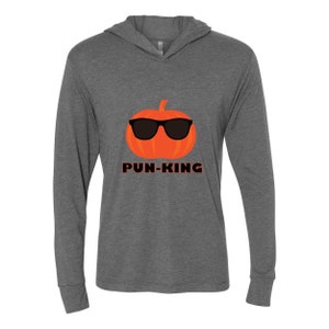 Halloween Pun King Pumpkin Hoodie: Funny Cartoon Party Shirt