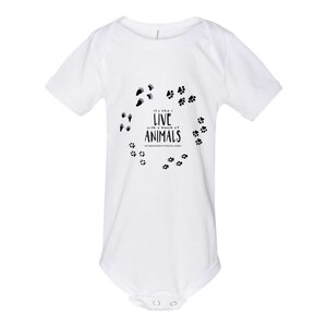 I Live with Animals - Onesie