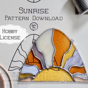Stained Glass Pattern Download Hobby License: Sunrise pdf