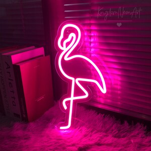 Flamingo Neon Sign animal Neon Sign Custom neon Lights Led Sign