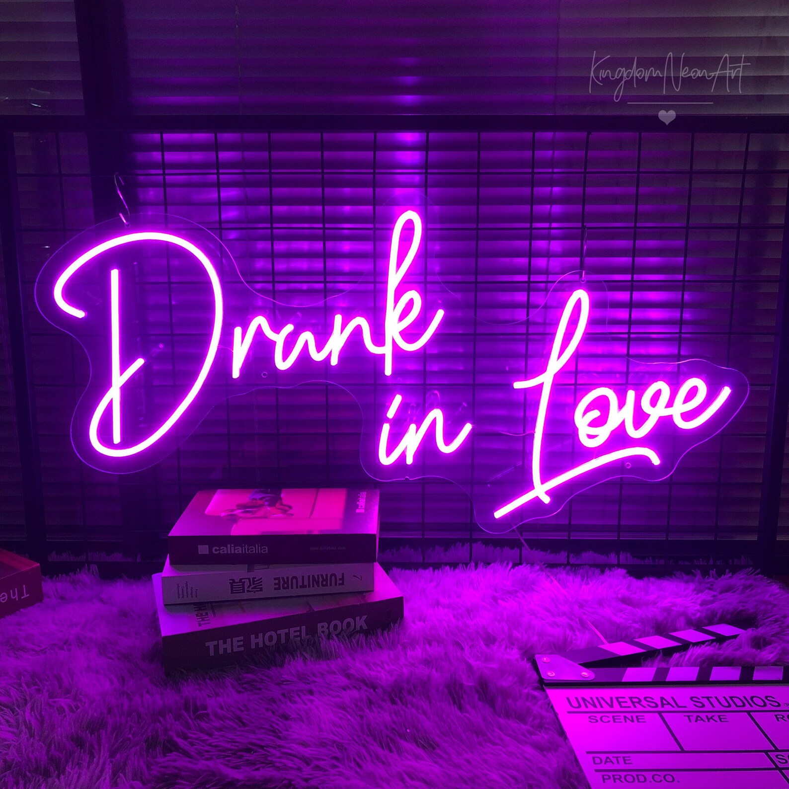 Wedding Sign Drunk in Love Neon Sign Custom Neon Sign for - Etsy