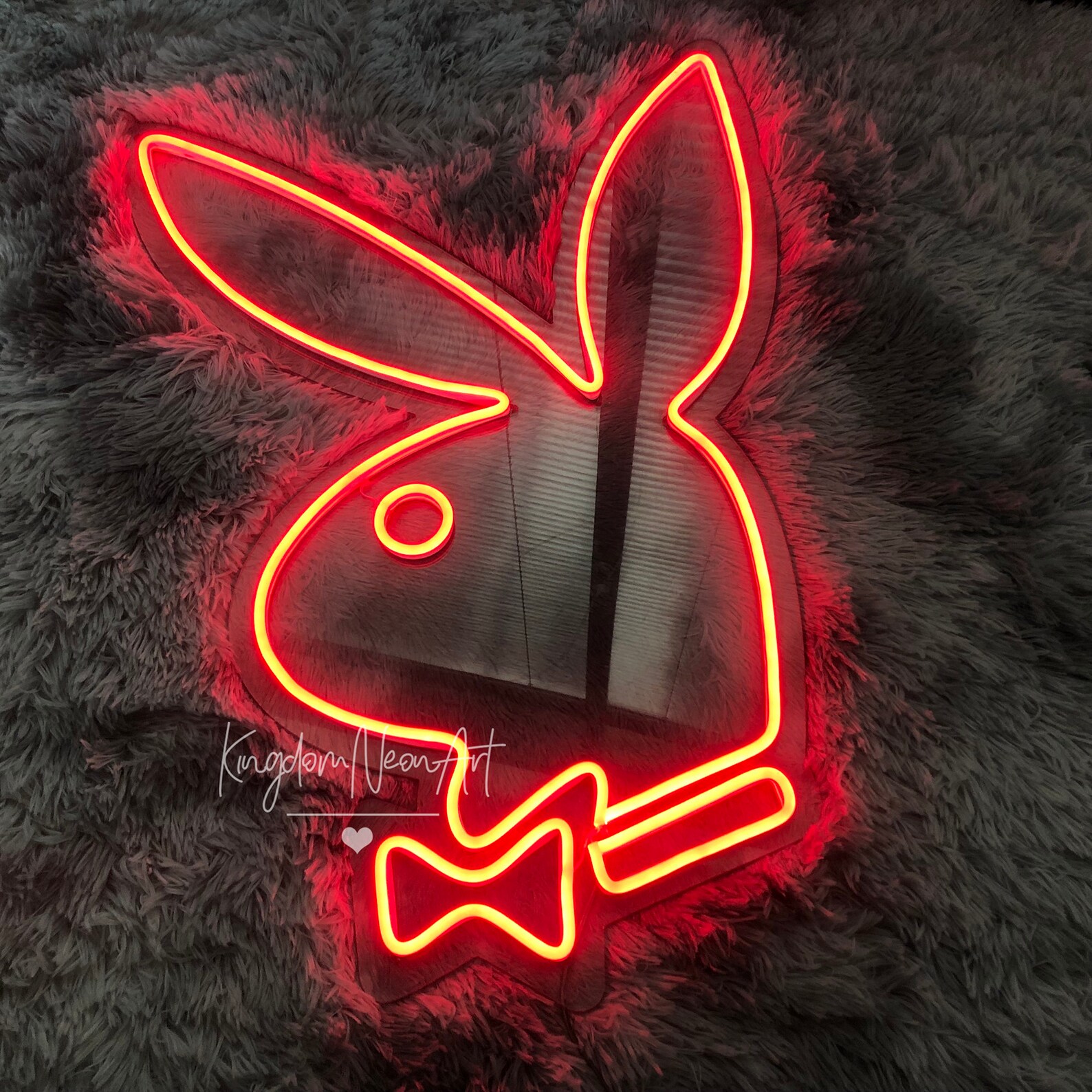 Rabbit Bunny Custom Neon Sign / Vintage Wedding Decor Para Etsy