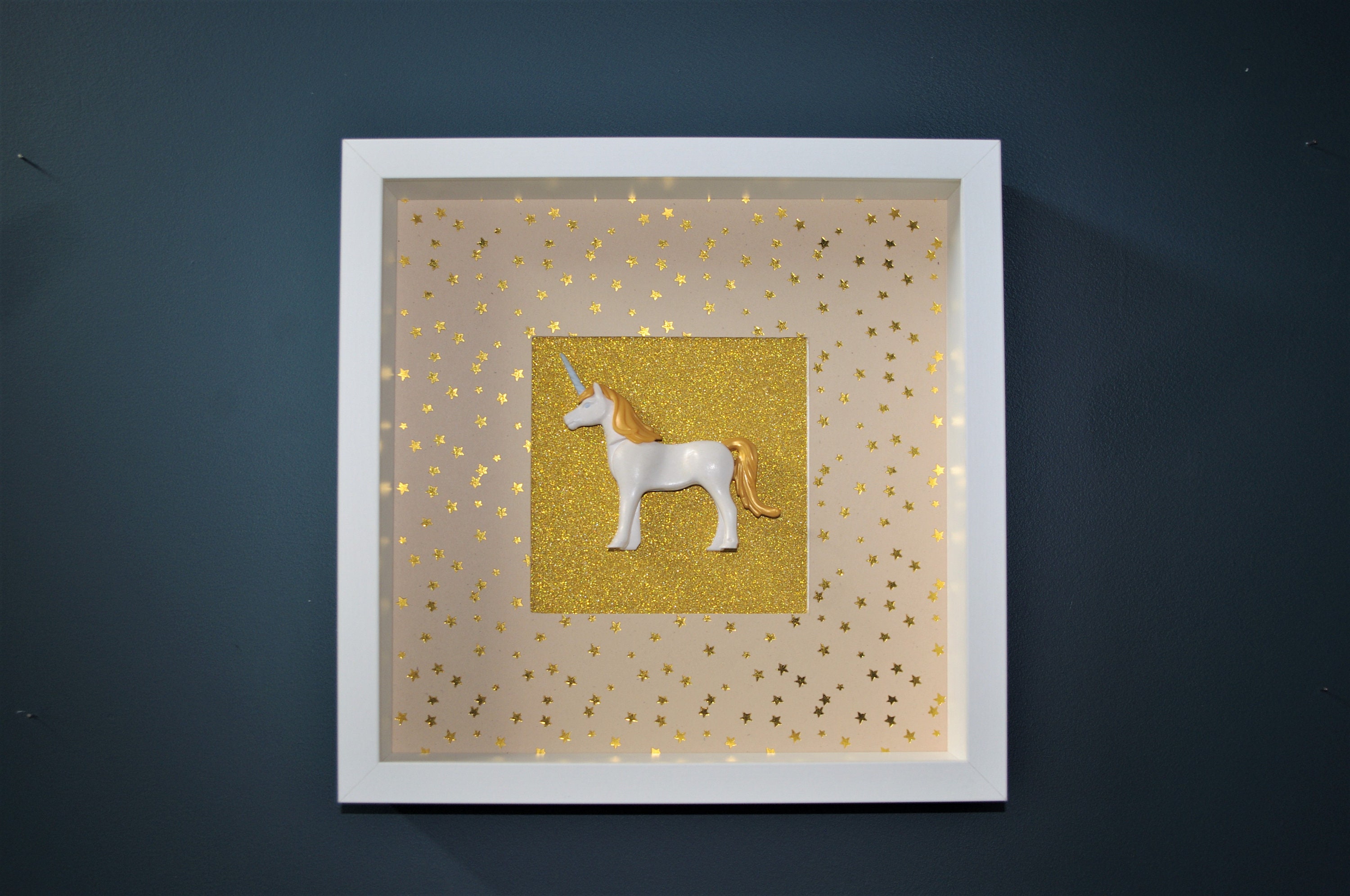 Cadre Figurine Playmobil - Licorne