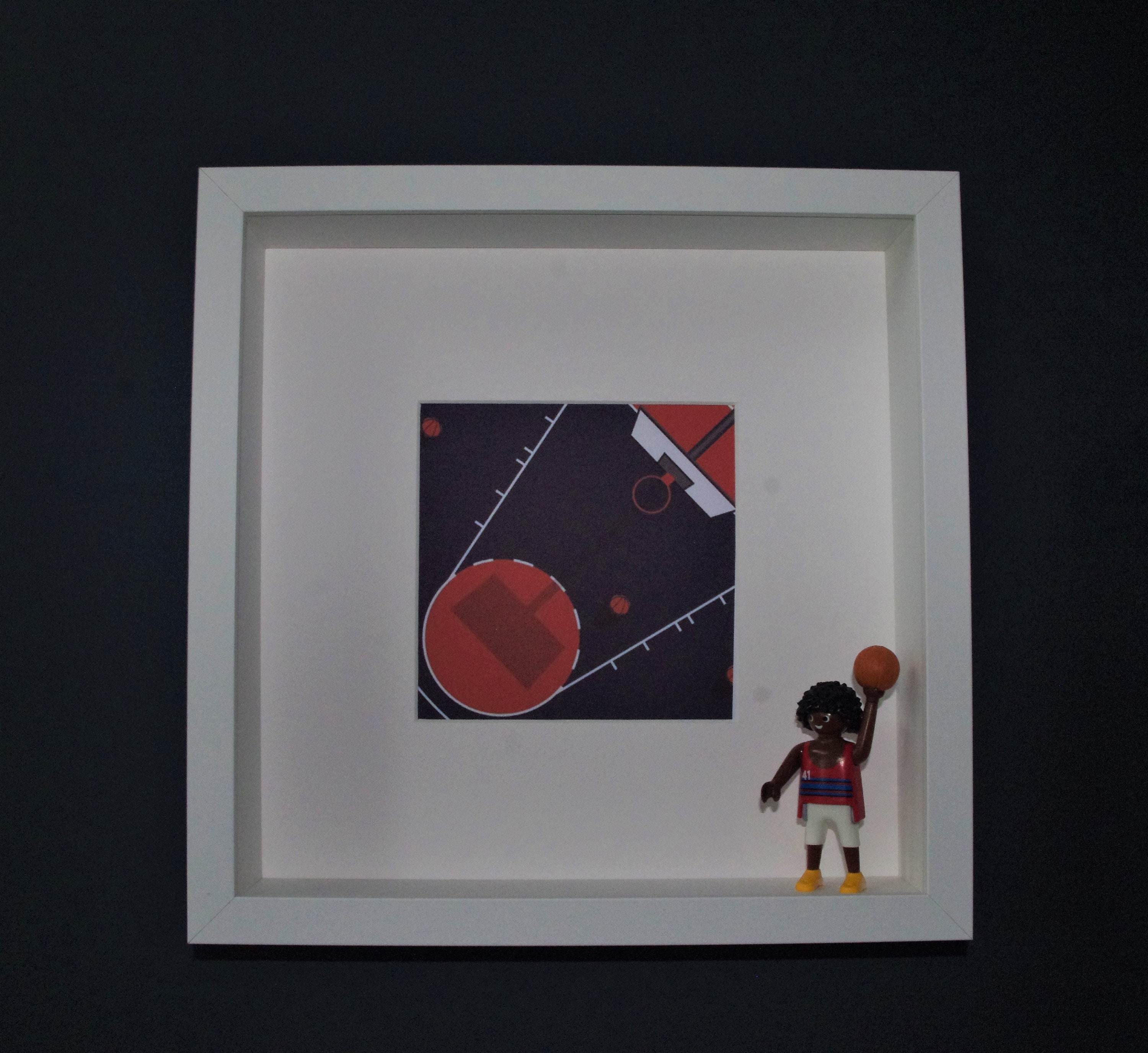 Cadre Figurine Playmobil - Basket