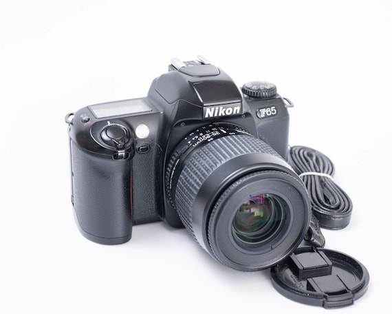 Nikon F65 35mm Film Camera w/ AF Nikkor 35-80mm Lens Tested Working