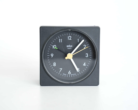 ヴィンテージBRAUN 時計　dieter rams ディーターラムス Vintage Braun Alarm Clock: Dieter Rams Design, 1980s Germany - Etsy