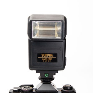 Sunpak Film Camera Flash Universal Falsh Vintage Camera Flash