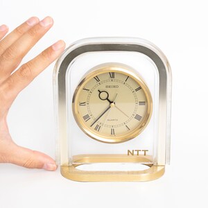 Seiko Vintage Alarm Clock - Etsy
