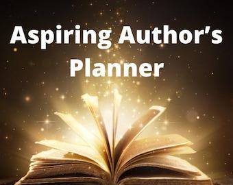 Aspiring Author's Planner, Writing Planner, Printable Planner, Organisational Planner, Time Blocking Planner, Writing Project Planner