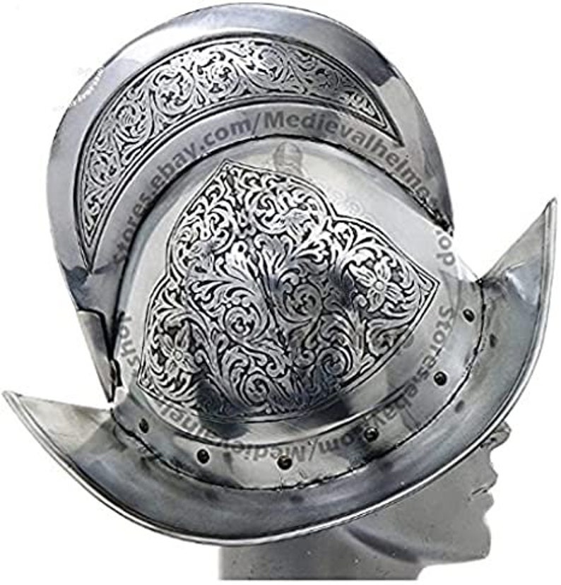 CHD Medieval Spanish Morion Helmet Medieval Conquistador Etsy