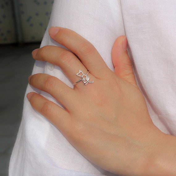 cat ring etsy