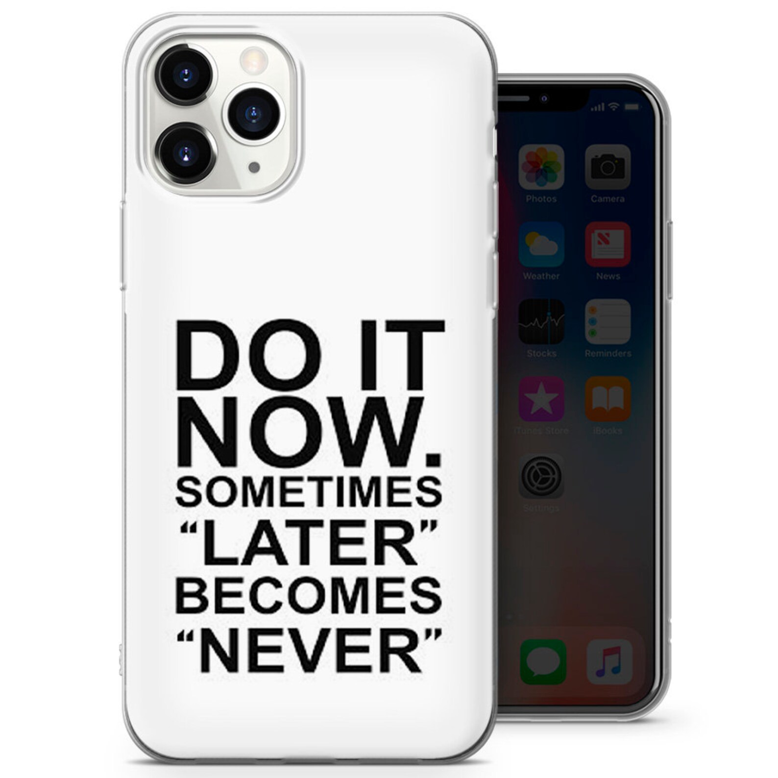 Motivating Quotes Phone Case fit for iPhone 12 iPhone 11 Pro Etsy