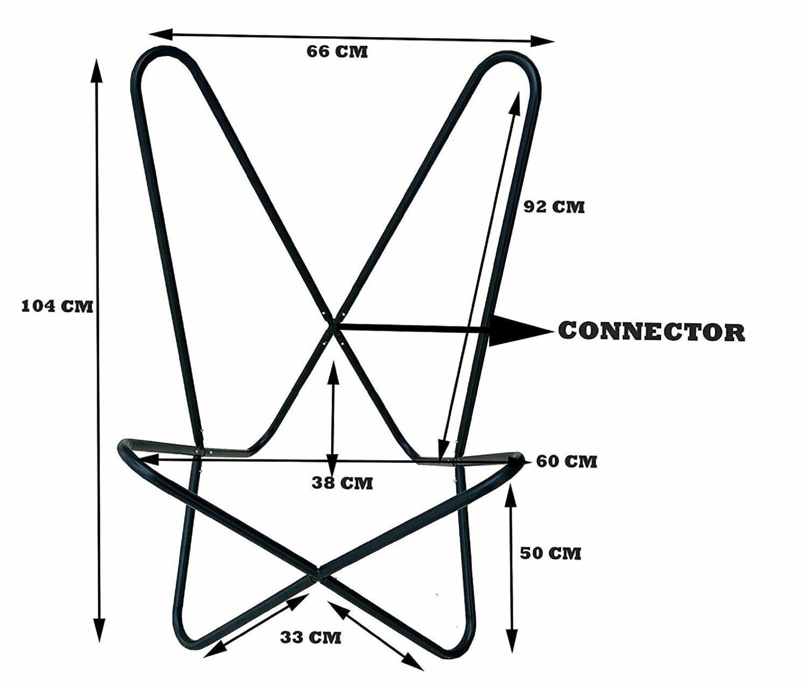 Leather Butterfly Chair Handcrafted Real Premium Leather Etsy