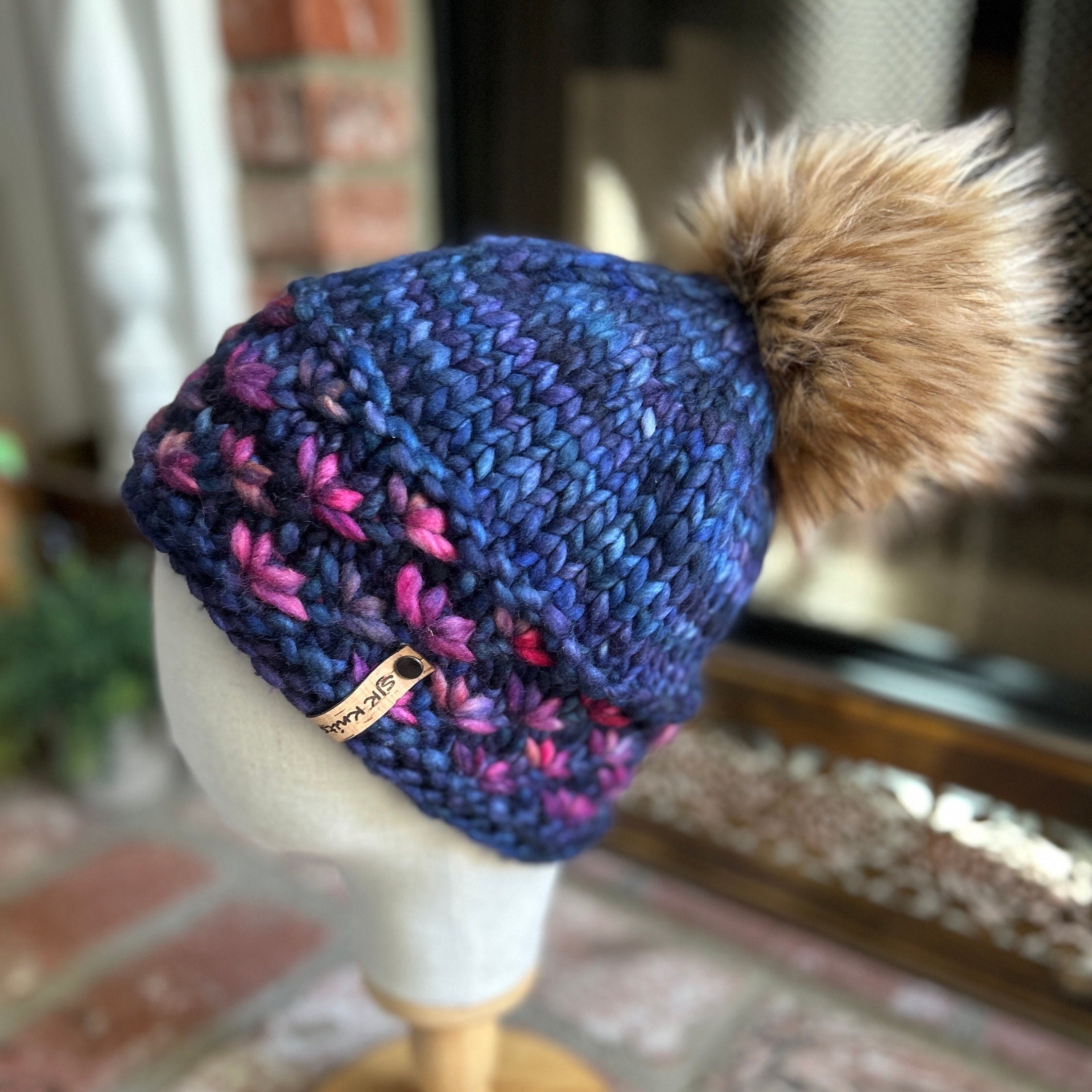 Yukon Slouch LUXURY Handmade 100% Merino Wool Knit Beanie in Malabrigo –  Crochet by Jennifer