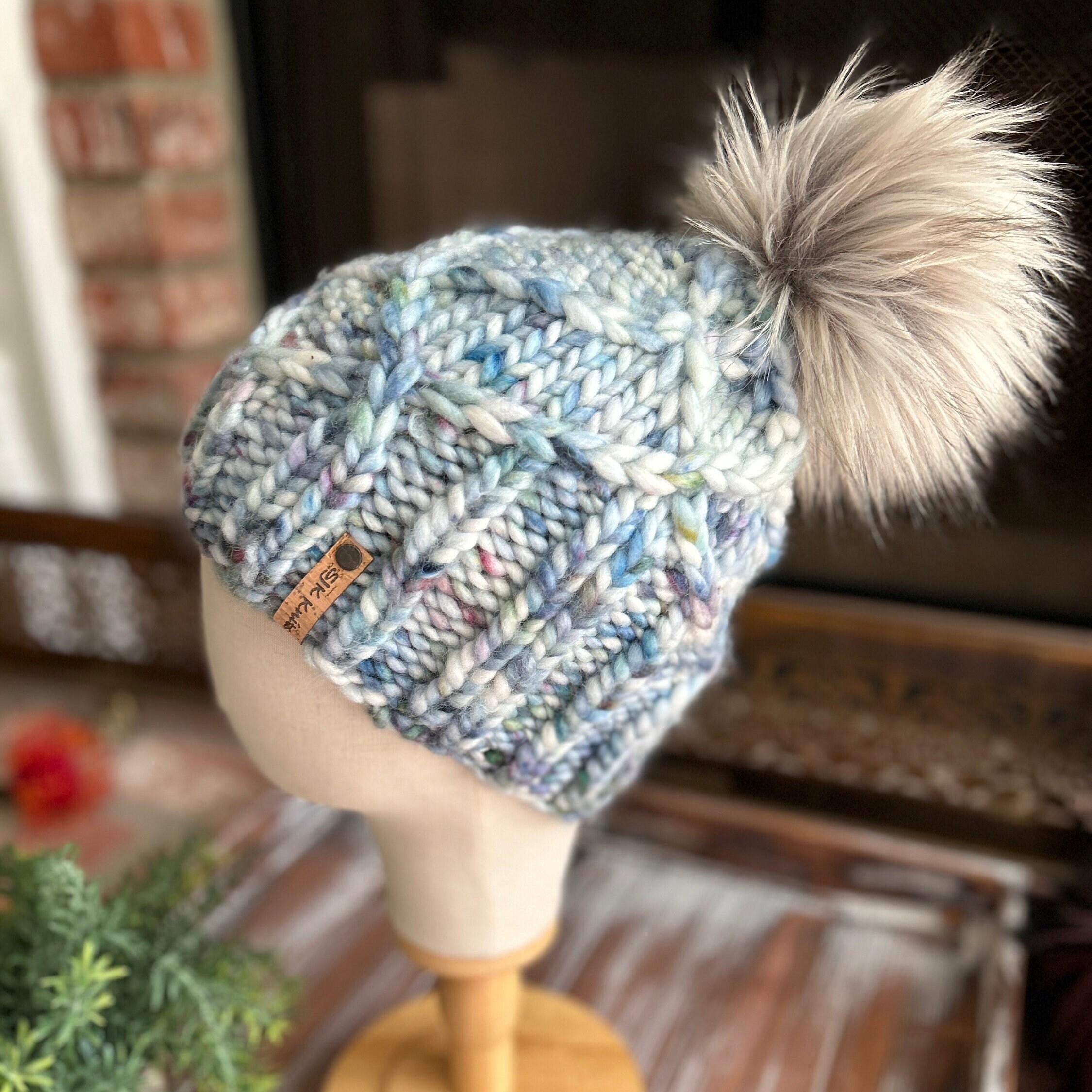 Broken Top Beanie / OOAK Hand Knit Hat / Estuary Beanie / Socal Made / SJK Knits - Etsy Broken Top Beanie / OOAK Hand Knit Hat / Estuary Beanie / Socal Made / SJK Knits - Etsy