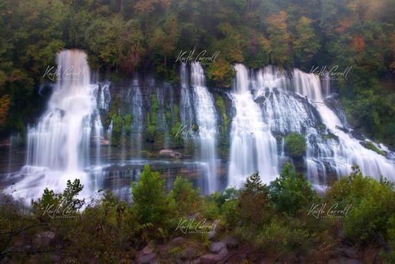 Twin Falls At Rock Island State Park, Tennessee, Fall Season, 3:2.