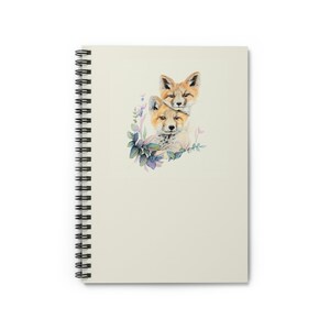 Caderno Espiral Fox Babies - Linha Governada