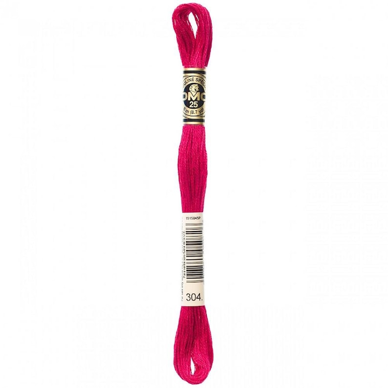 Medium Red DMC Floss