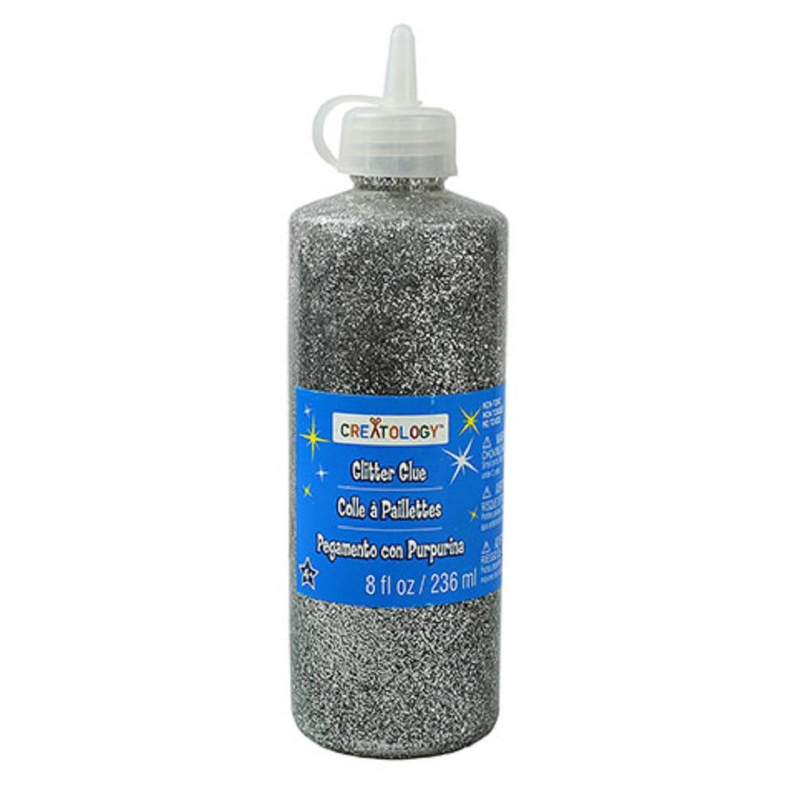 Creatology Glitter Glue 8 Oz Silver Etsy