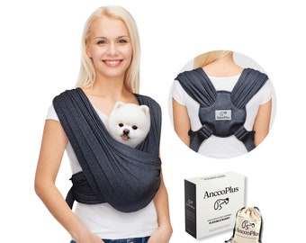 Hondendrager voor kleine honden, hondendrager, kattendrager, in maat verstelbaar frontontwerp, kattensling, Peferct Dog Wrap Carrier voor nieuwe puppy