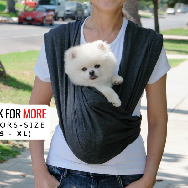 Dog Sling Carrier Etsy