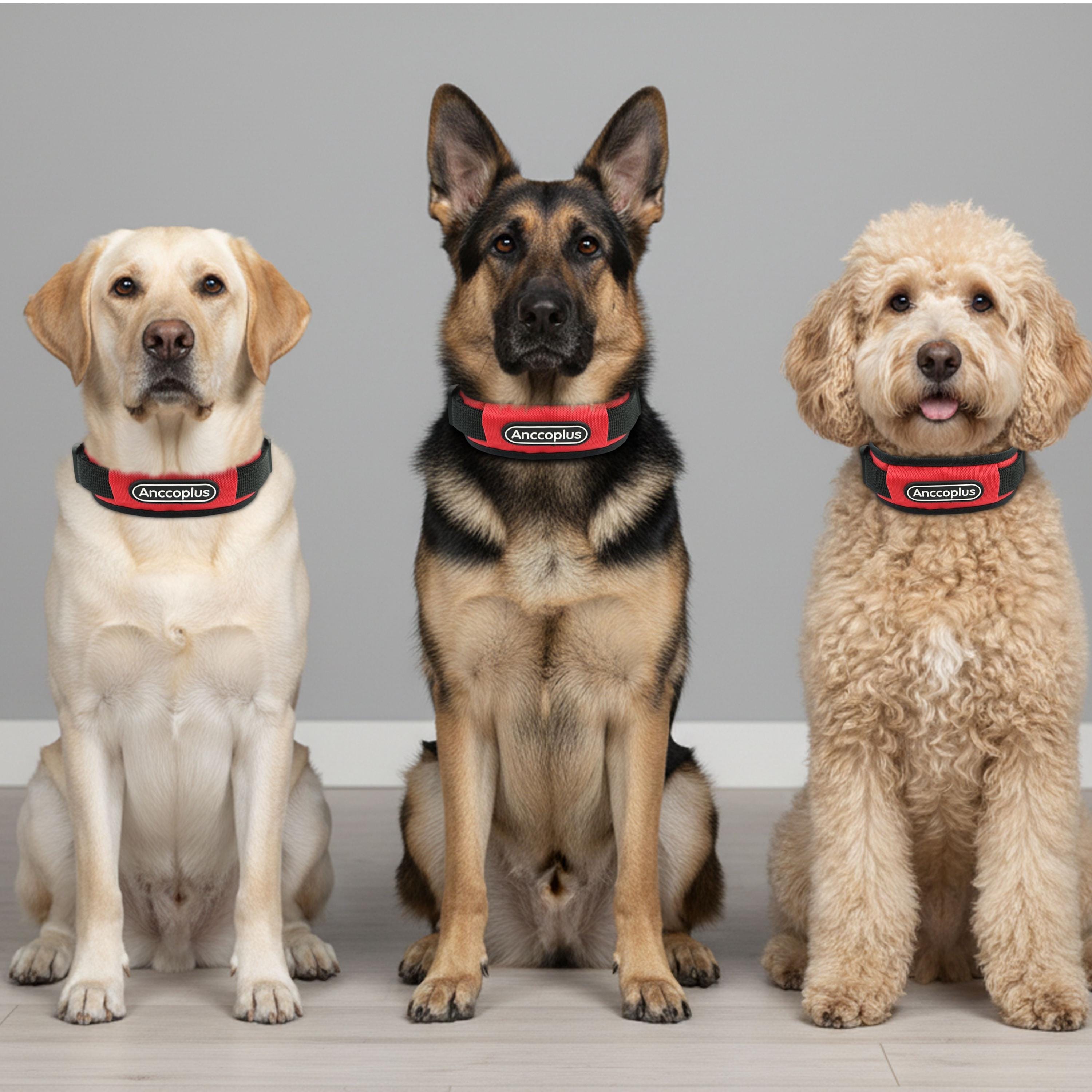 Anti-choking Dog Collar, Neck Safe Training Collar for Dogs, Soft Wide ...