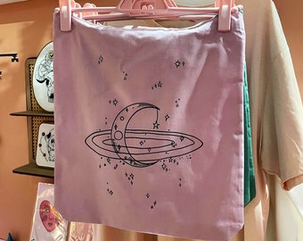 Moons and Stars Tote Bag