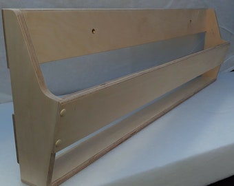 Wall Mounted Shoe Rack/Storage Unit - (bare birch plywood - You apply the surface finish of your choice)